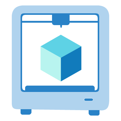 Hero banner for 3D Print Company showcasing professional 3D printing services in Mangalore with headline, call-to-action buttons, and modern 3D cube illustration.